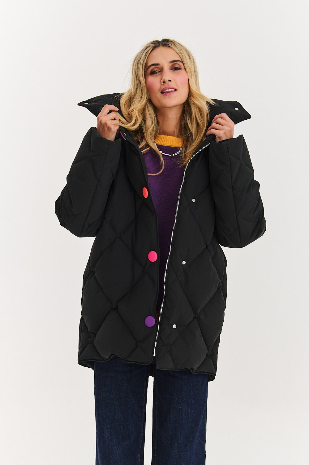 Kurtka puchowa Meribel Dark Candy