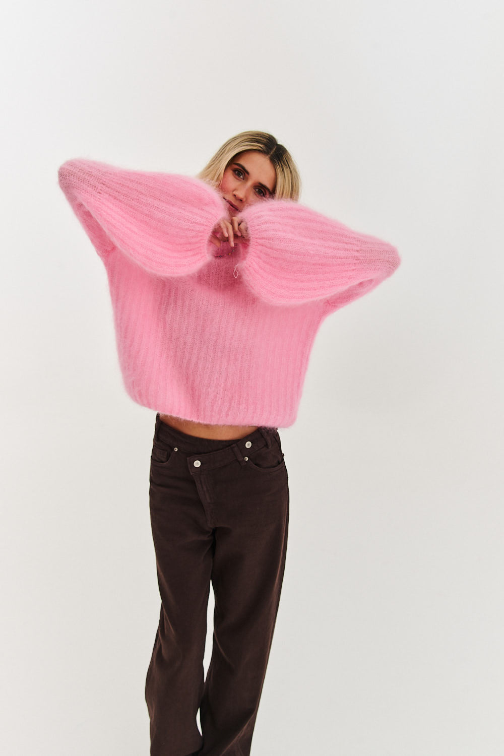 Sweter moherowy Peony
