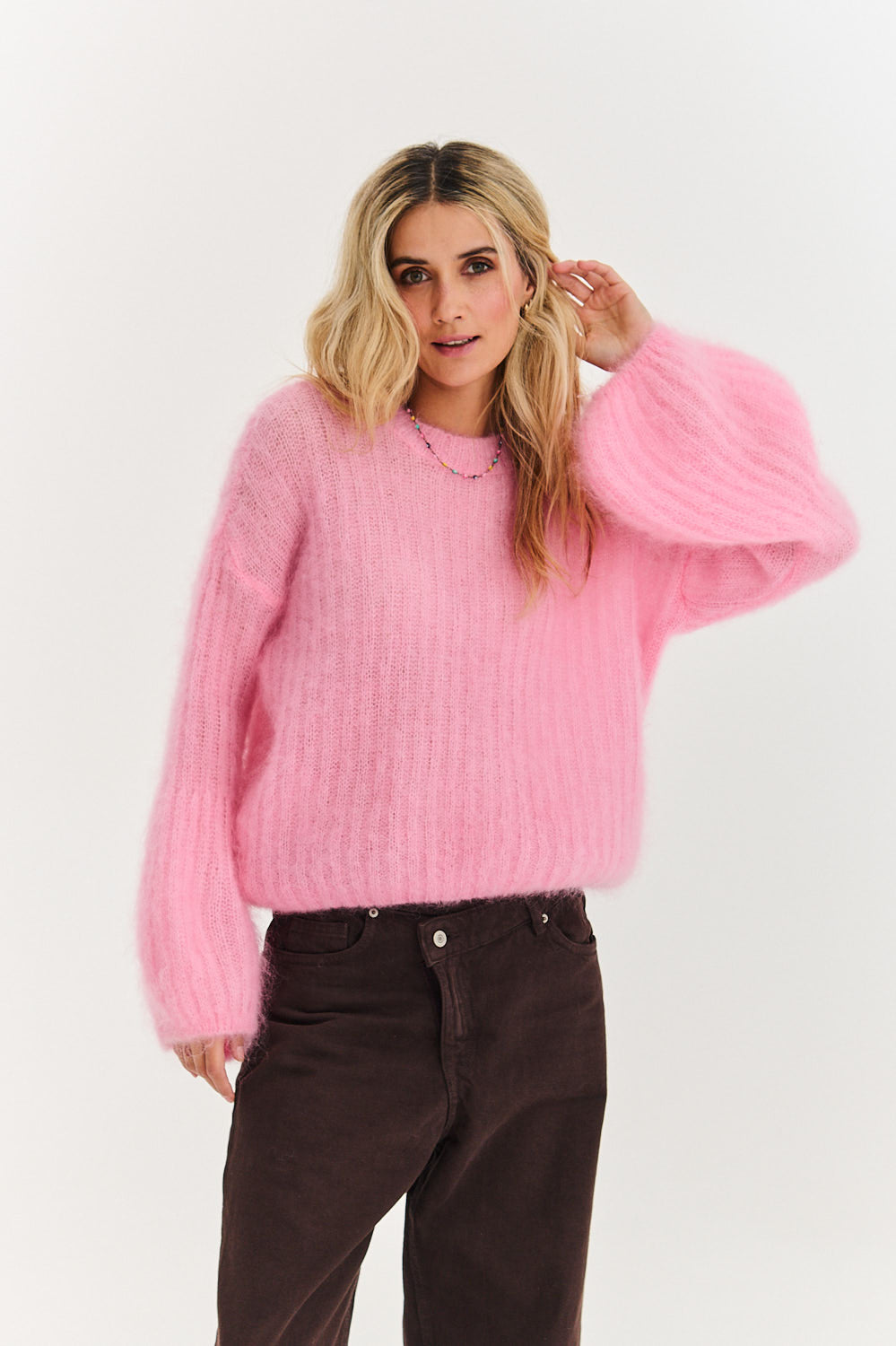 Sweter moherowy Peony