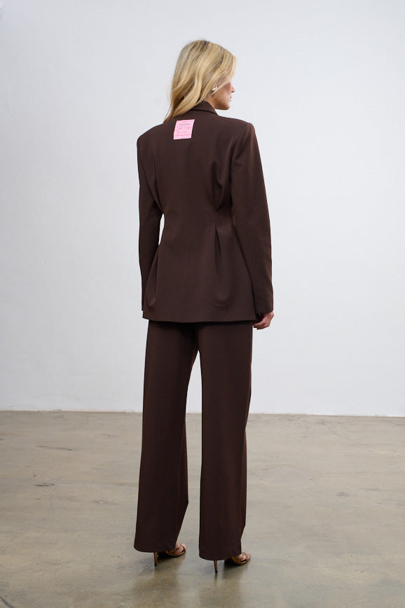 Marynarka taliowana Brown Muse