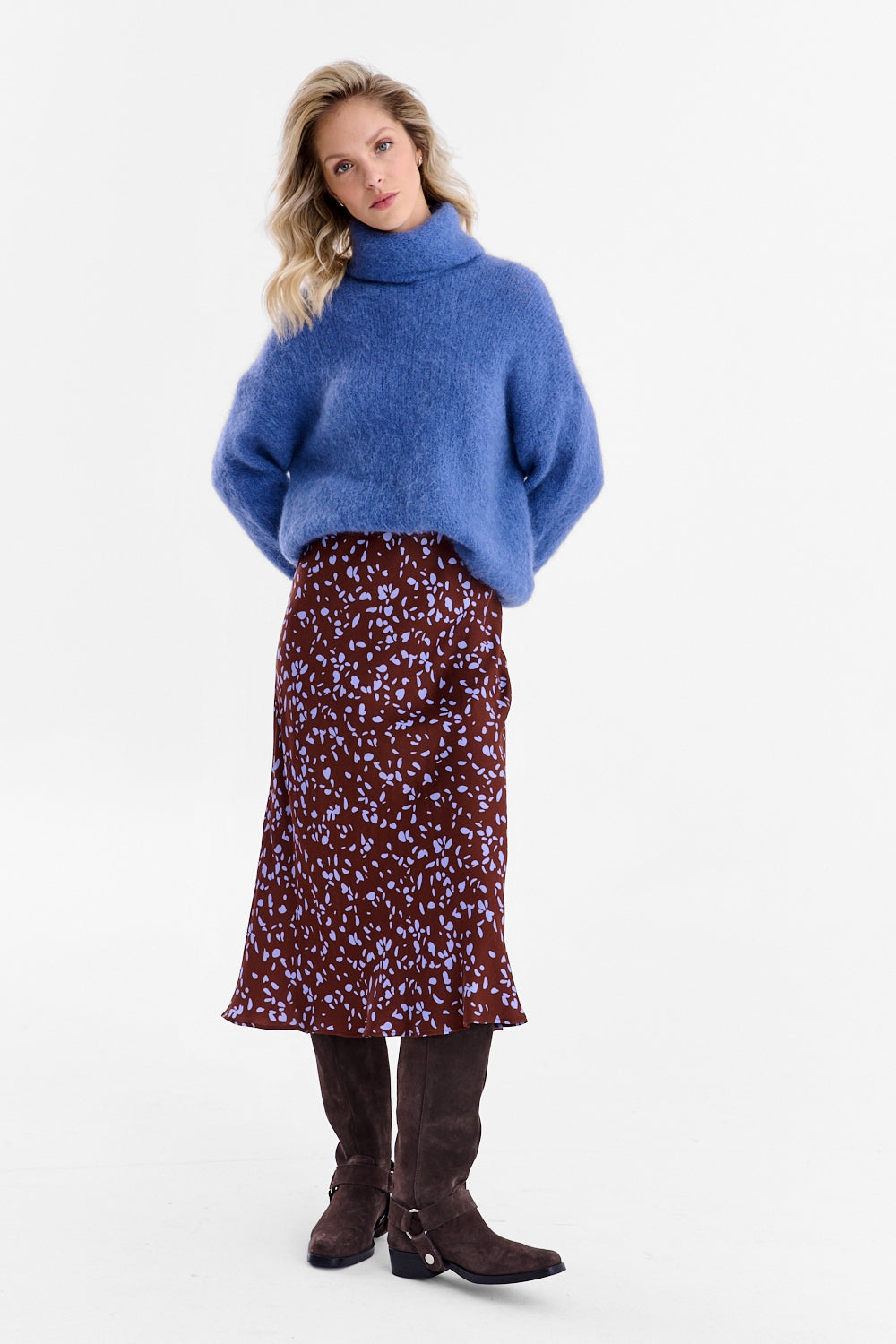 Sweter z golfem Clouded Light