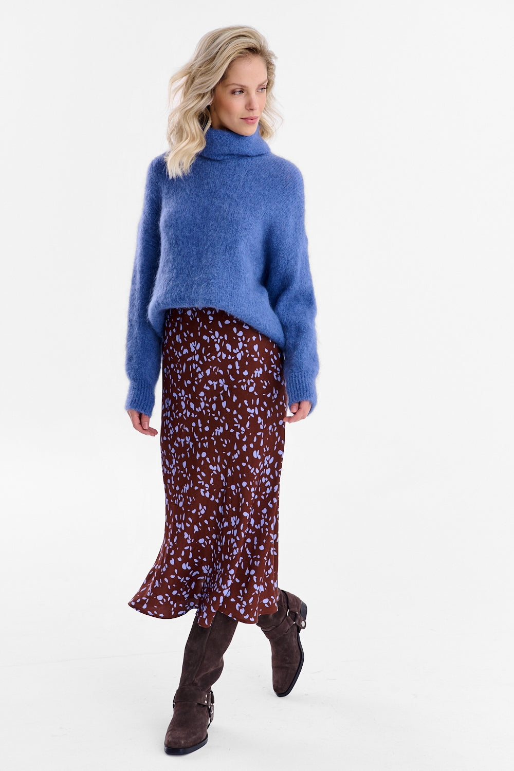 Sweter z golfem Clouded Light