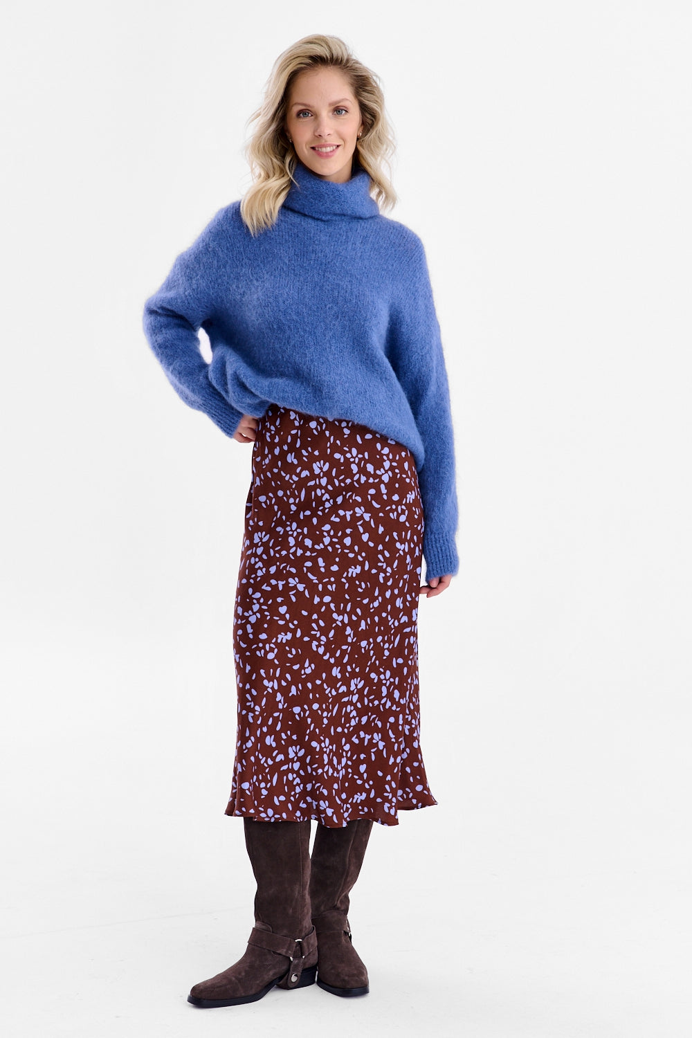Sweter z golfem Clouded Light
