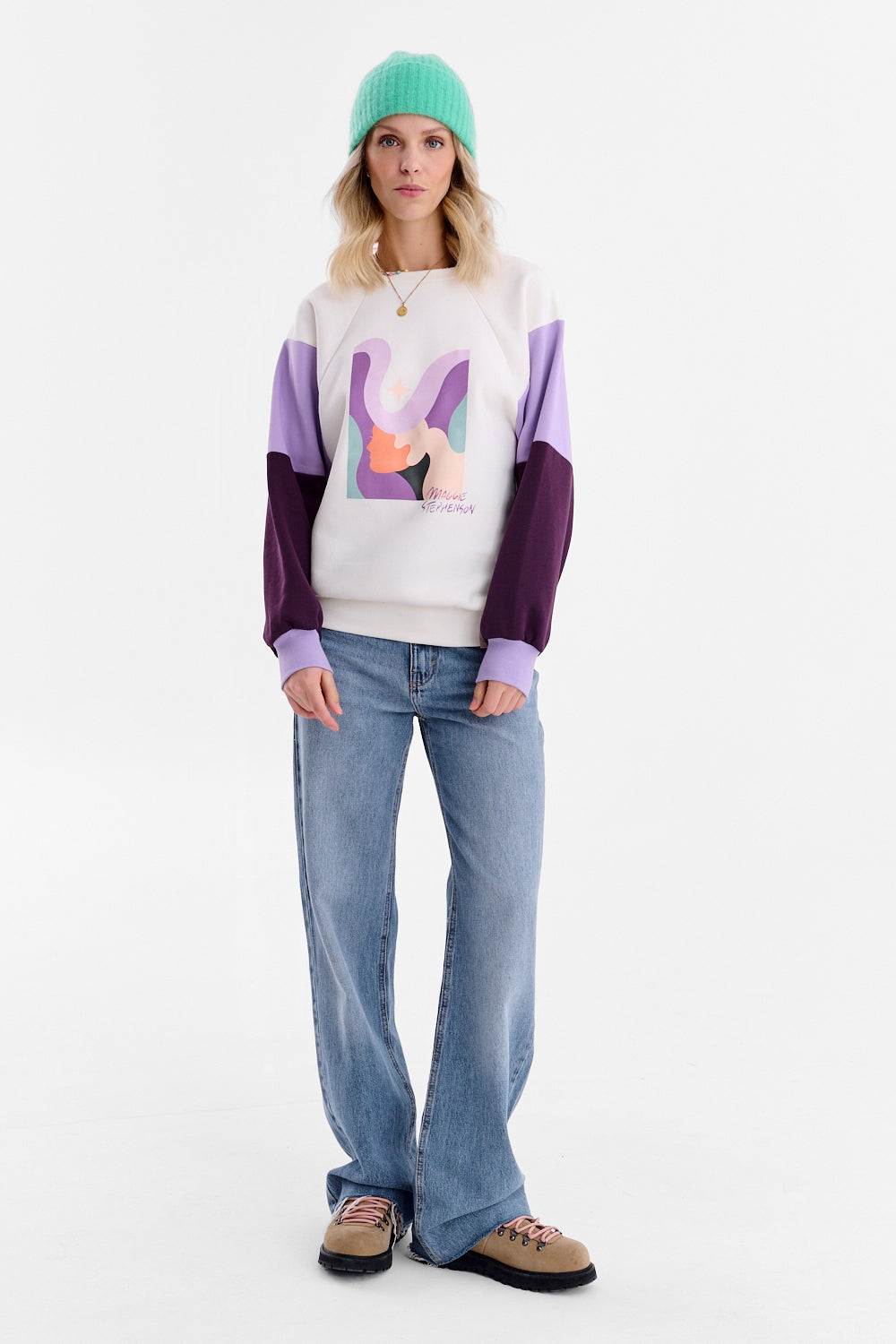 Bluza Face The World x Maggie Stephenson