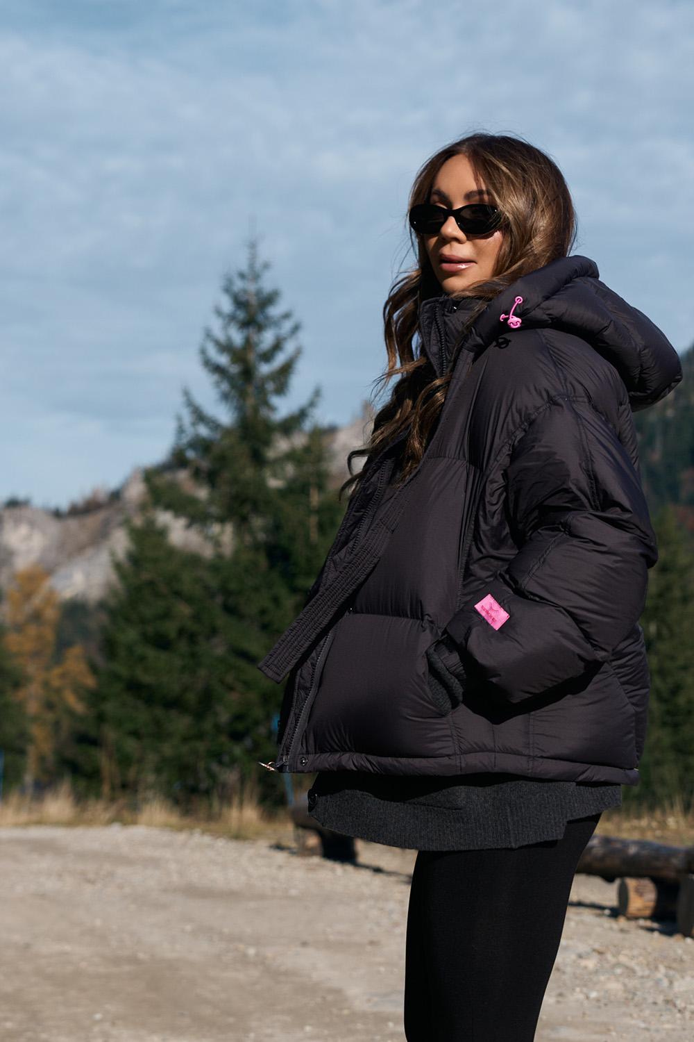 Kurtka puchowa Umbria Blackout