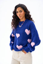Sweter Stranger Hearts