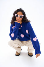 Sweter Stranger Hearts