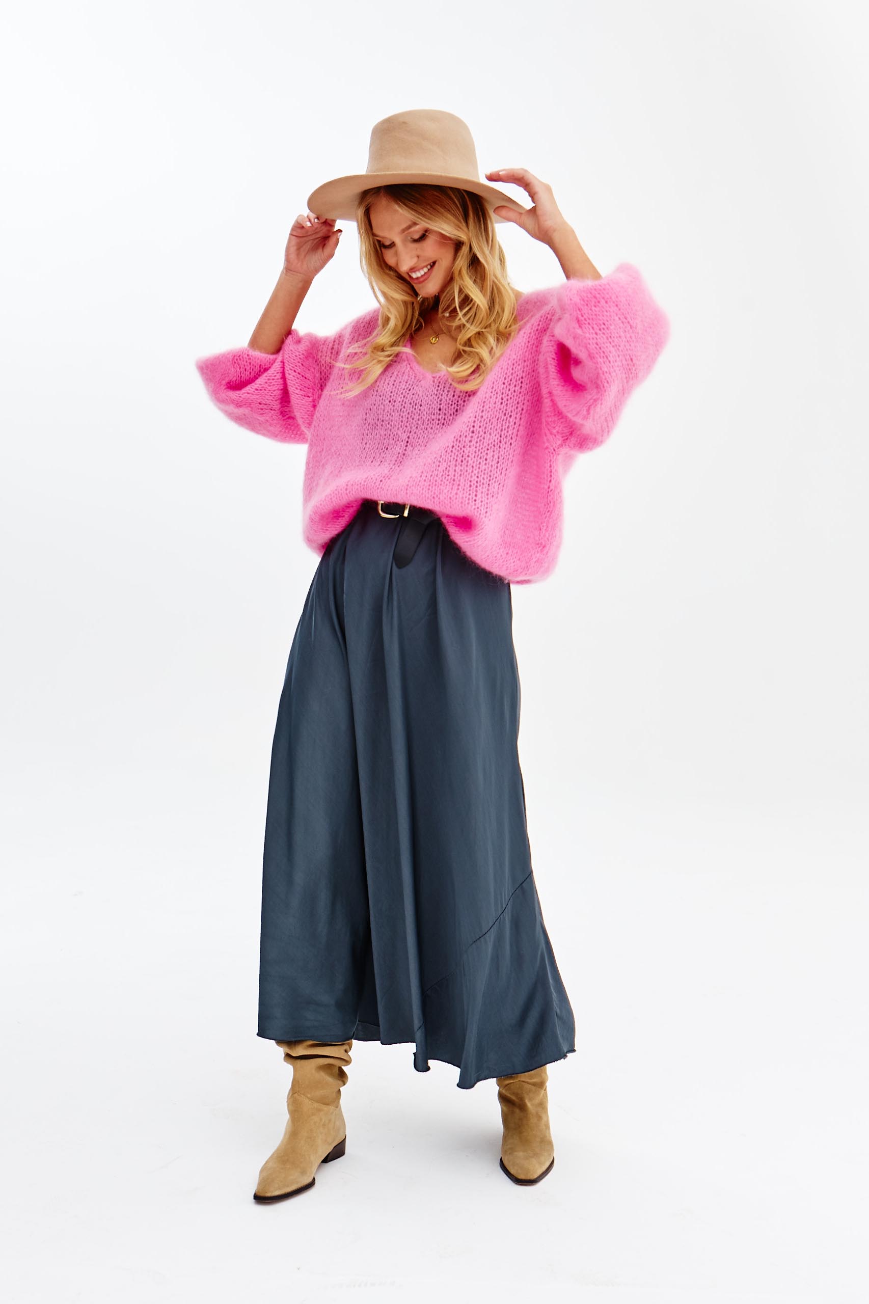 Sweter moherowy Bubblegum
