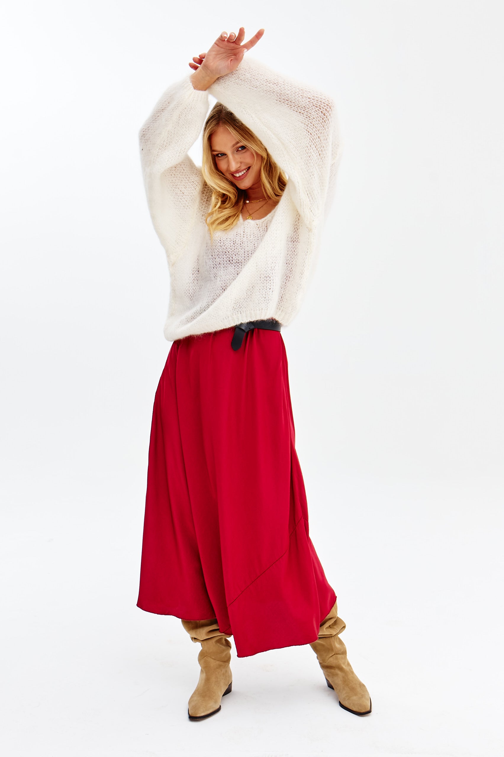 Sweter moherowy Ivory Echo