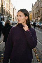 Sweter golf merino z kaszmirem Figment
