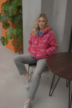 Kurtka z kapturem Snuggle Polar Berries