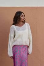 Sweter moherowy Ivory Echo