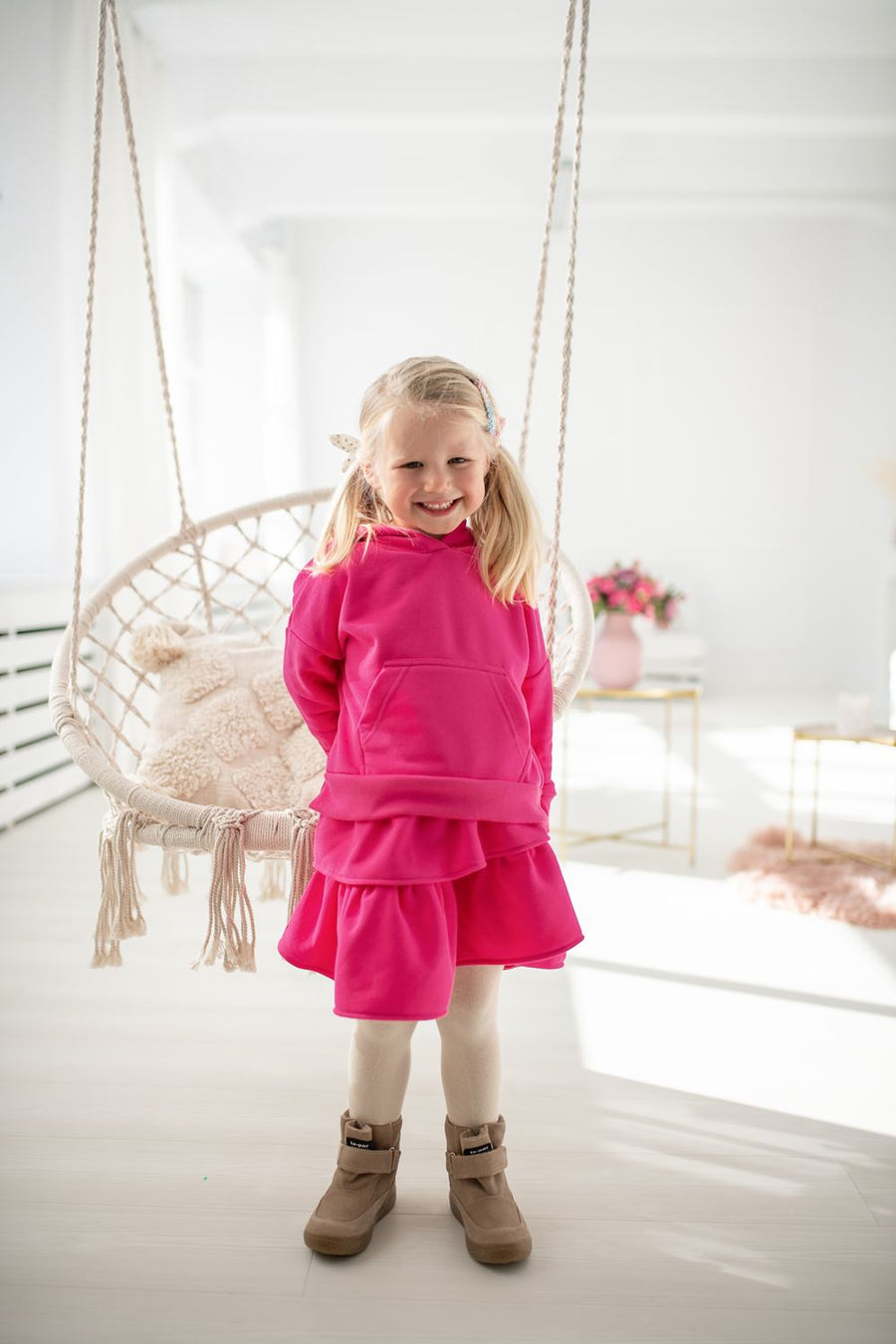 Bluza z kapturem Magenta Love