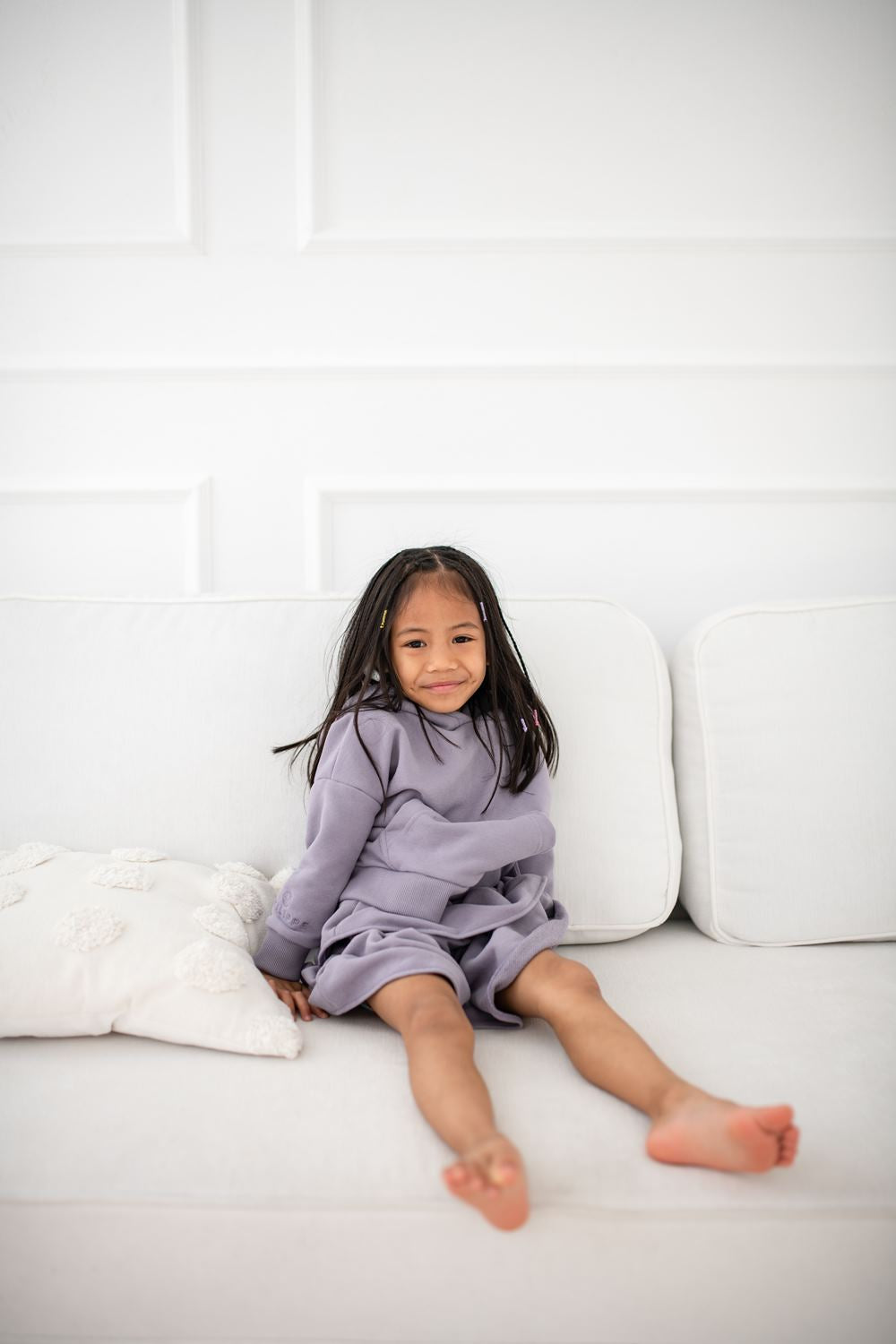 Bluza z kapturem Cozy Lavender