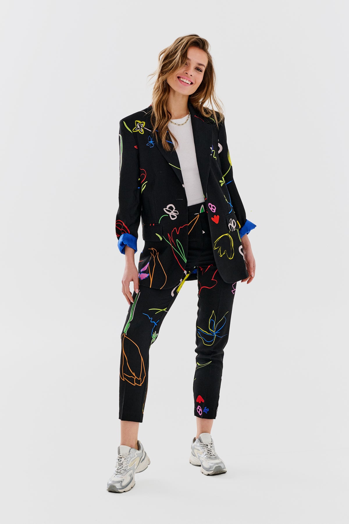 Marynarka oversize Botanical