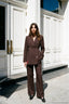 Marynarka taliowana Brown Muse