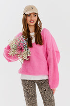 Sweter moherowy Bubblegum