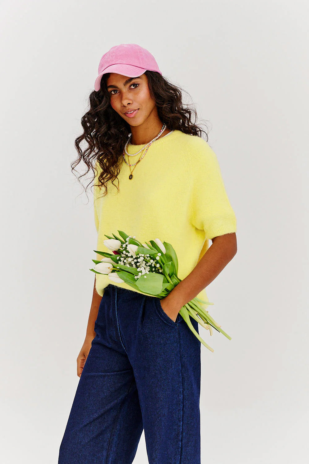 Sweter z krótkim rękawem Sunshine