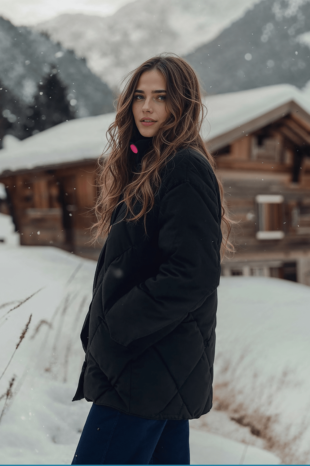 Kurtka puchowa Meribel Dark Candy