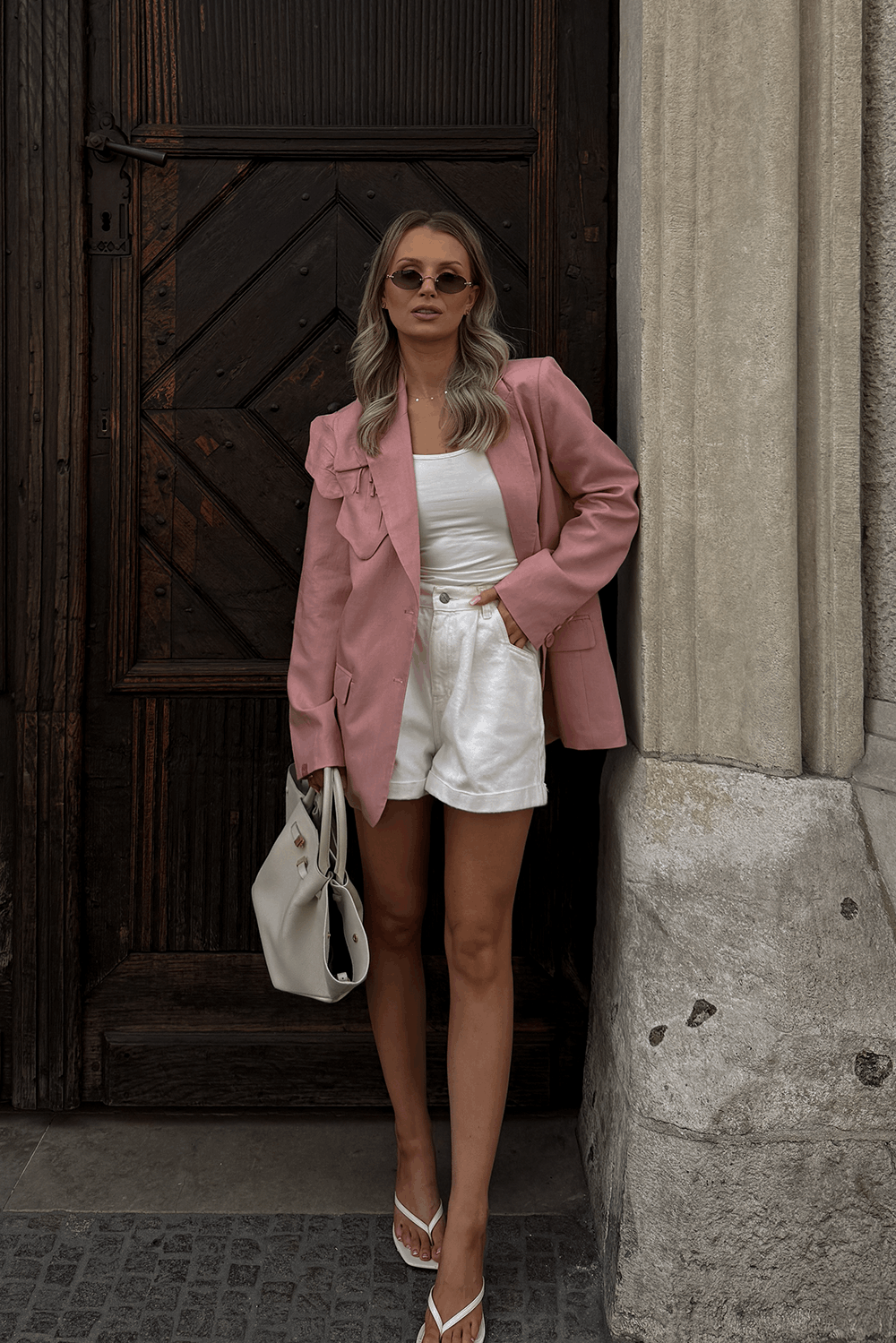 Marynarka z lnem Summer Crush