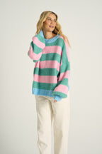 Sweter z wełną Cozy Bubble