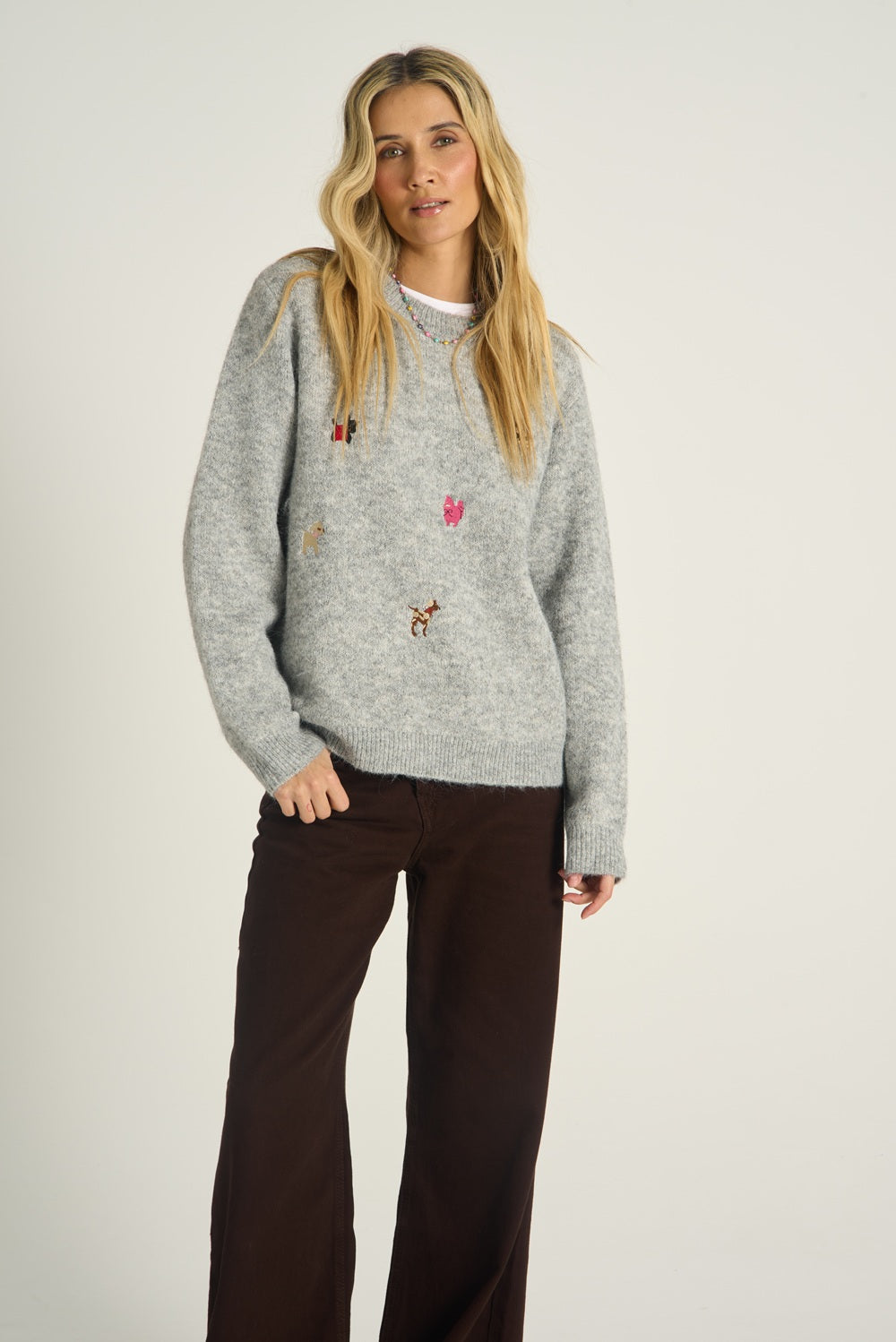 Sweter z wełną Cozy Tails
