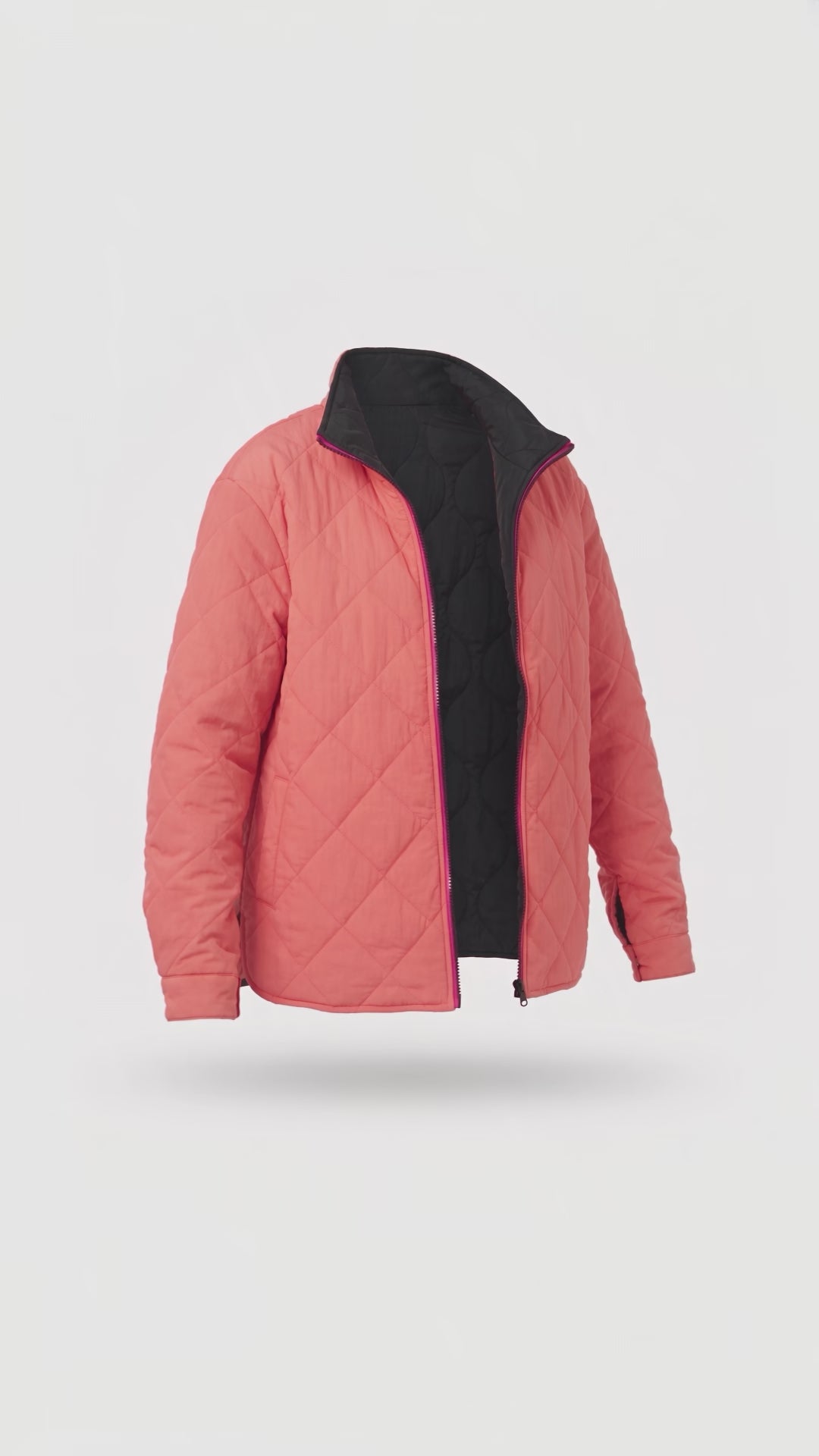 Kurtka dwustronna Poppy Pink Thunder