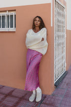 Sweter moherowy Ivory Echo