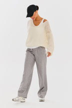 Sweter moherowy Ivory Echo