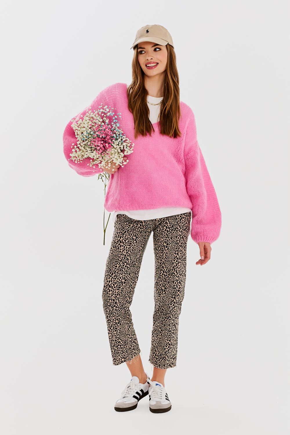 Sweter moherowy Bubblegum