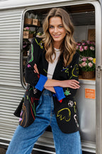 Marynarka oversize Botanical