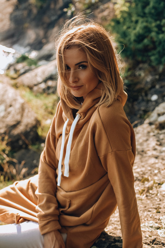 długa bluza z kapturem one way ticket (3)