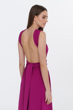 Sukienka infinity maxi Magenta Love