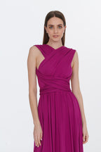 Sukienka infinity maxi Magenta Love
